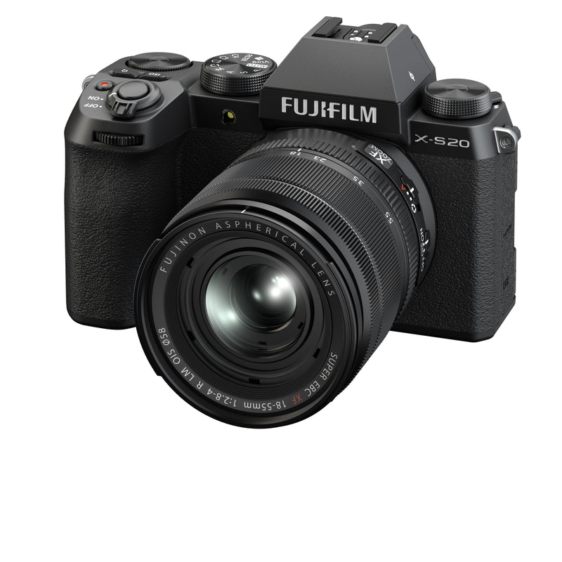 Fujifilm X-S20 Camera & XF 18-55mm Lens