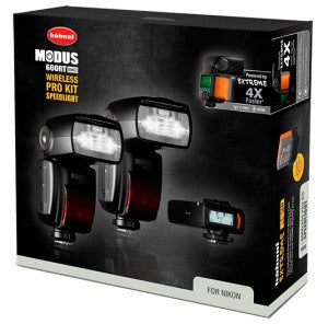 Used Hahnel Modus 600RT Wireless Twin Flash Kit