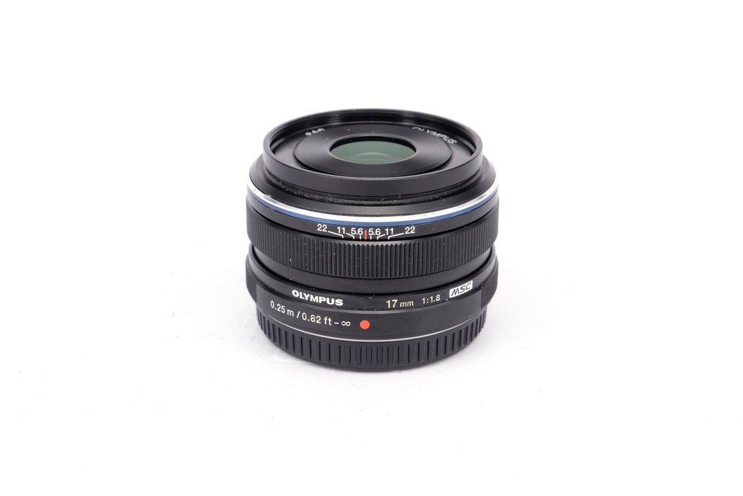 Used Olympus M.Zuiko Digital 17mm f/1.8 Lens