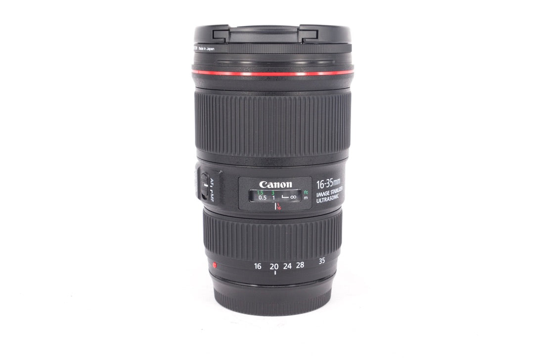 Used Canon EF 16-35mm f4L IS USM Lens