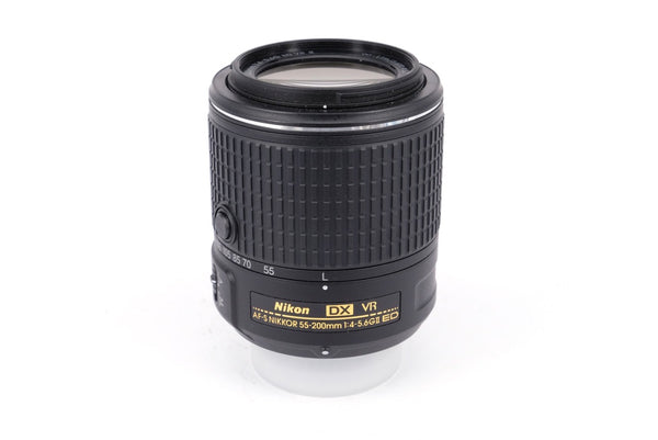 Used Nikon Af-S 55-200mm f/4.5-5.6G VR II DX Lens