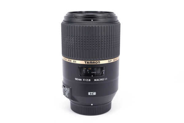 Used Tamron 90mm f/2.8 VC Macro Nikon Fit Lens