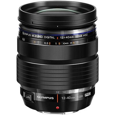 Olympus M.ZUIKO DIGITAL 12-40mm 1:2.8 PRO - side view 