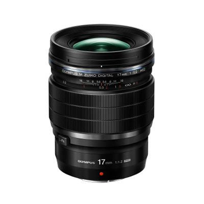 Olympus M.ZUIKO DIGITAL ED 17mm 1:1.2 PRO - side view