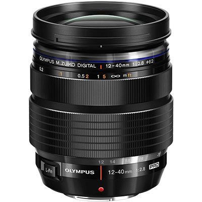 12-40mm Lens - side view