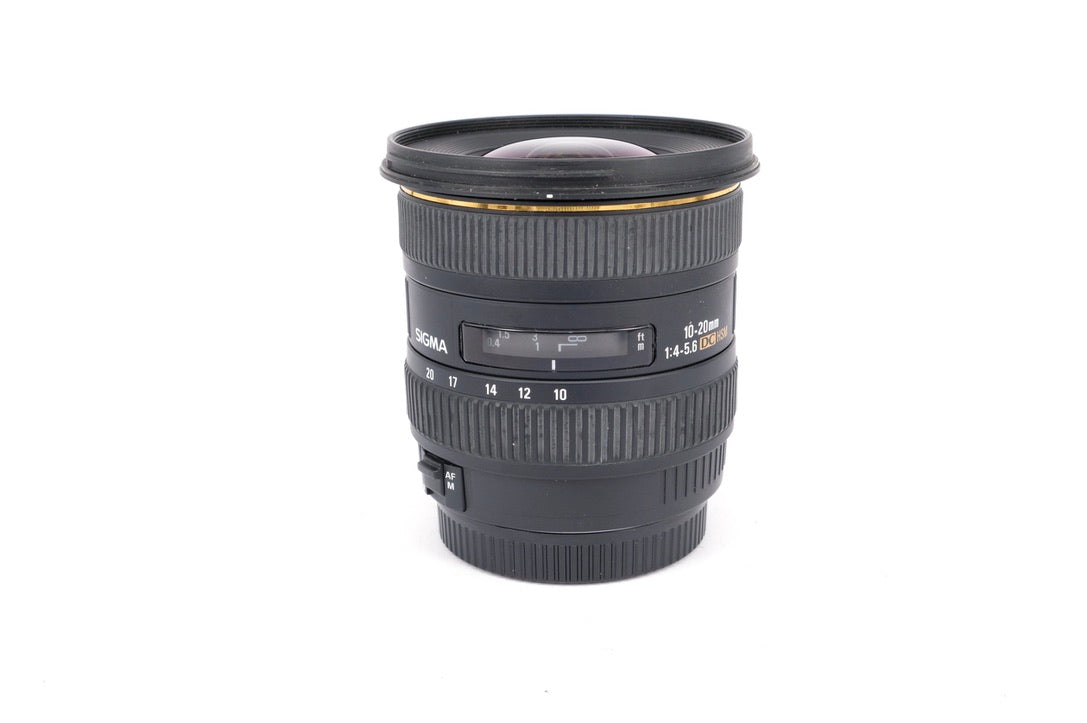 Used Sigma 10-20mm f/4‐5.6 EX DC - Canon Fit