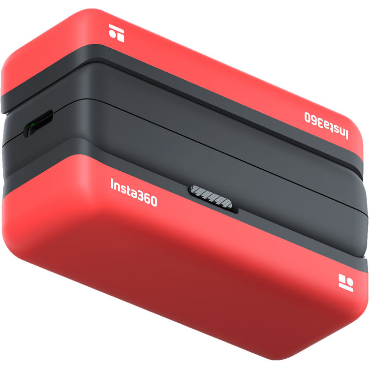 Insta360 One R Fast Charging Hub - showing modules together from different angle