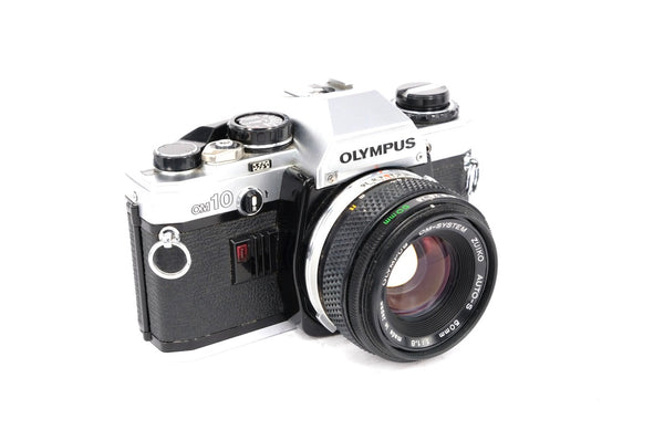Used Olympus OM10 + 50mm f/1.8 35mm SLR Camera