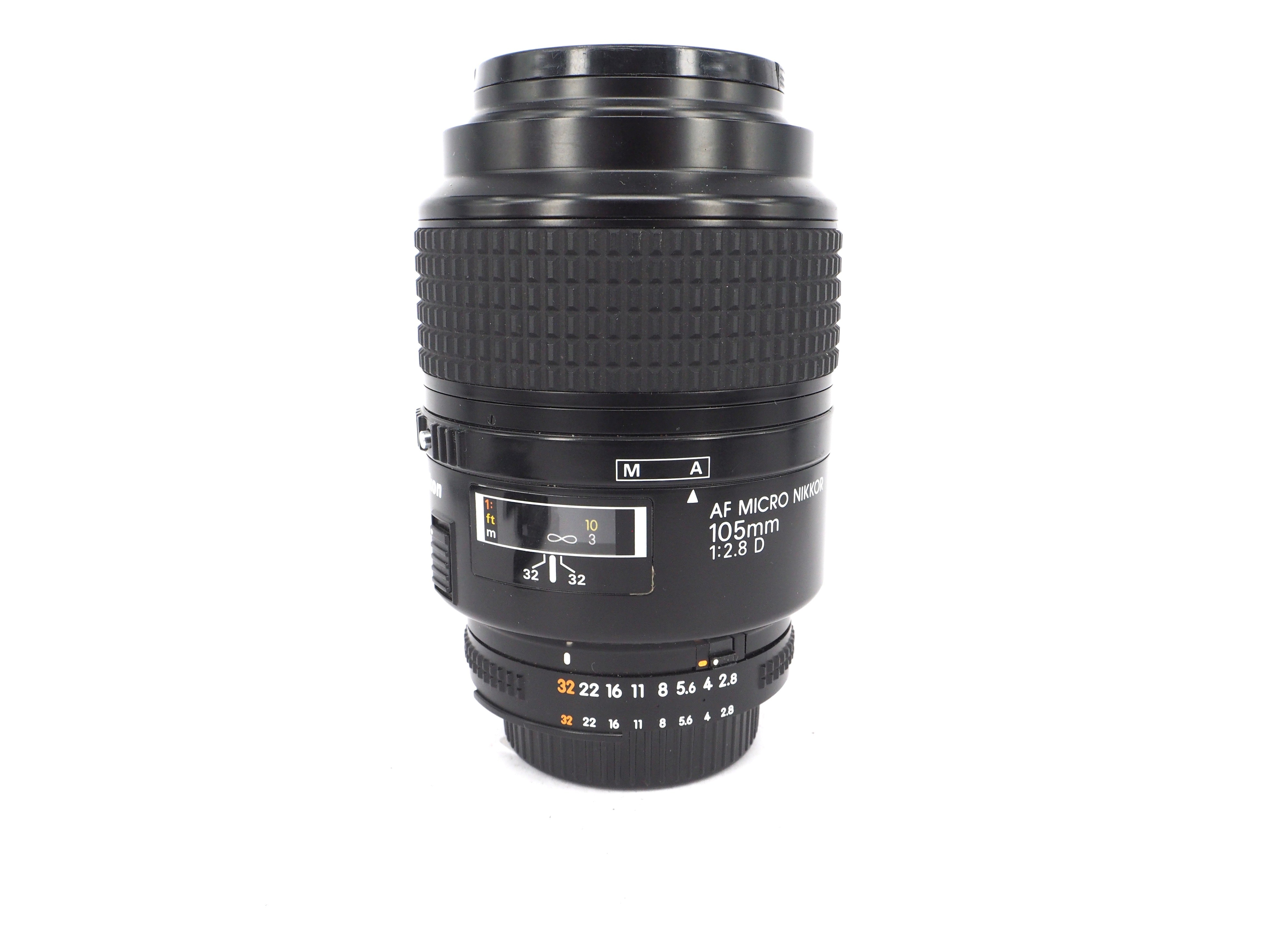 Used Nikon 105mm f/2.8 FX AF MICRO-NIKKOR Lens