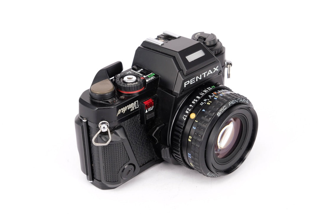 Used Pentax Program A + 50mm f/1.7 35mm SLR Camera