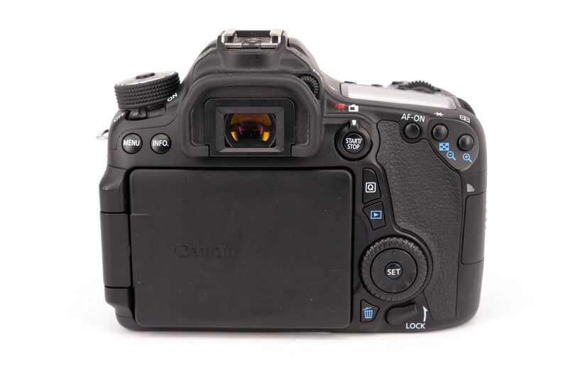 Used Canon EOS 70D Digital SLR Camera Body + BG-E14 GRIP