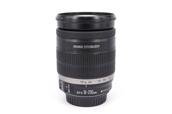 Used Canon EF-S 18-200mm f/3.5-5.6 IS Lens