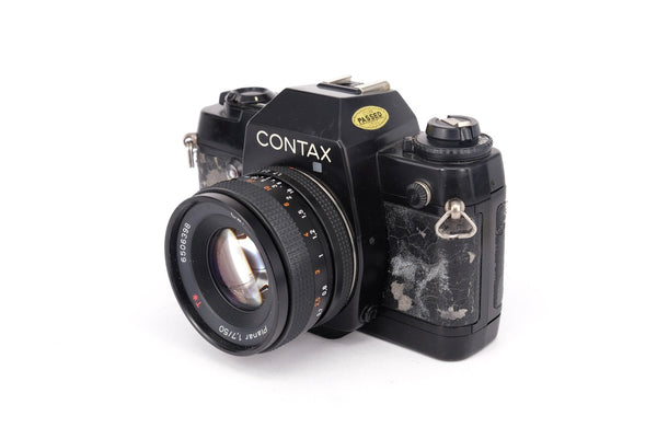 Used Contax 137 MD & Carl Zeiss 50mm f/1.7 35mm SLR Camera