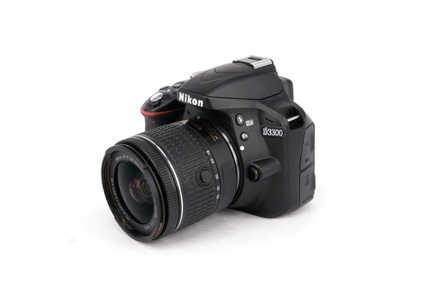 Used Nikon D3300 + AF-P 18-55mm Digital SLR Camera