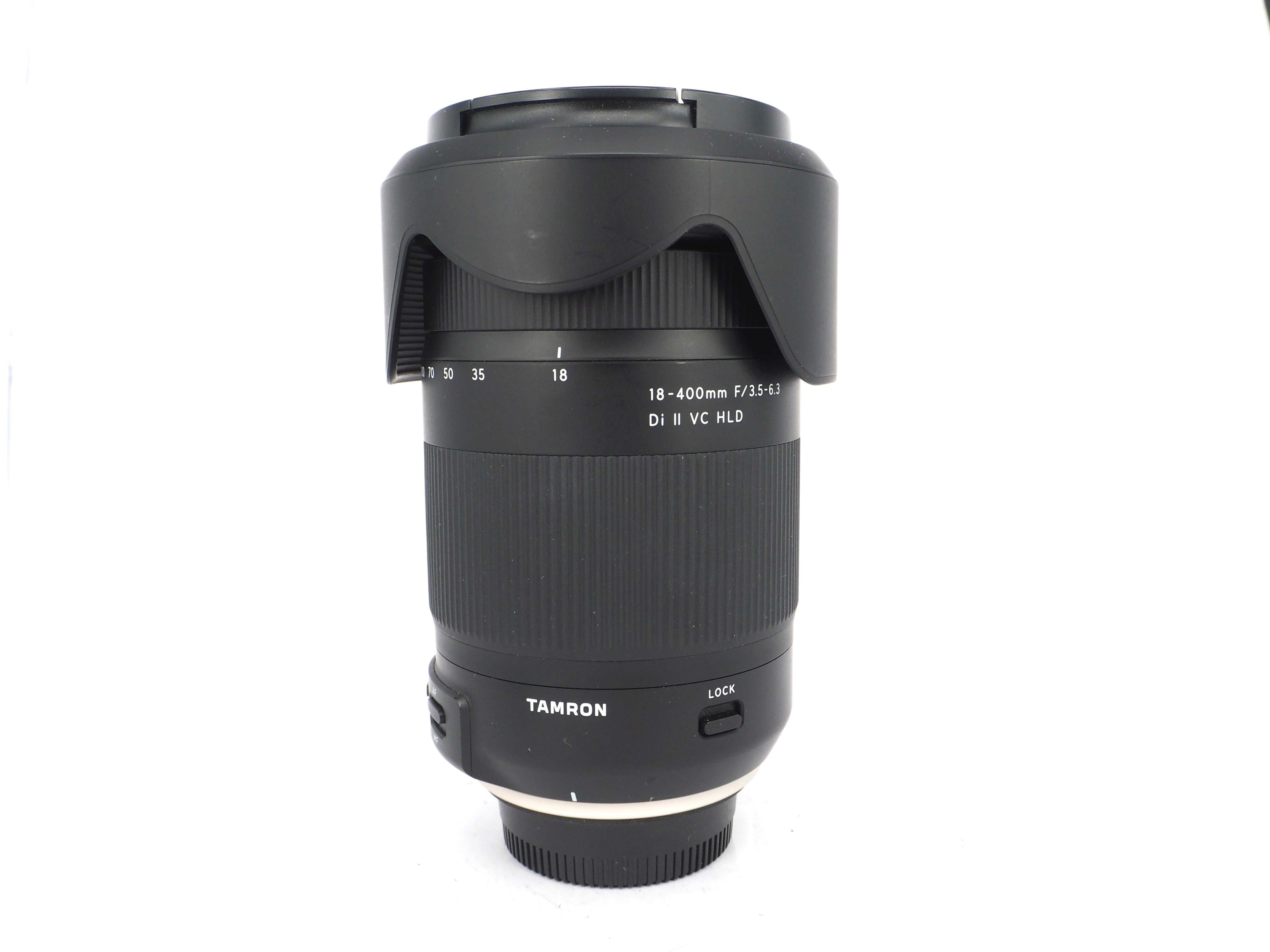 Used Tamron 18-400mm f3.5-6.3 Di II VC HLD Lens for Nikon F 