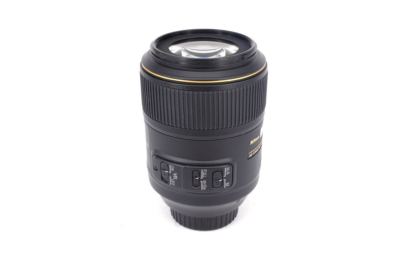 USED Nikon 105mm f2.8 G AF-S VR IF ED Micro Nikkor Lens