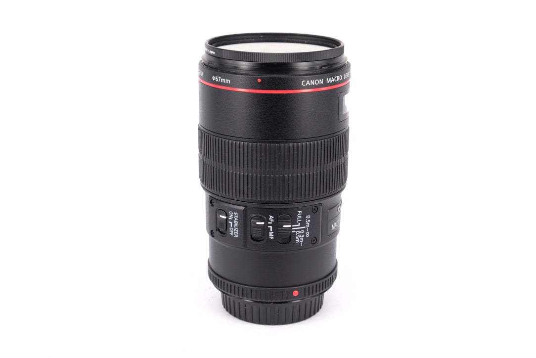 Used Canon EF 100mm f/2.8L IS USM Macro Lens