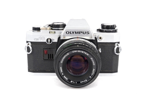 Used Olympus OM10 + 50mm f/1.8 35mm SLR Camera