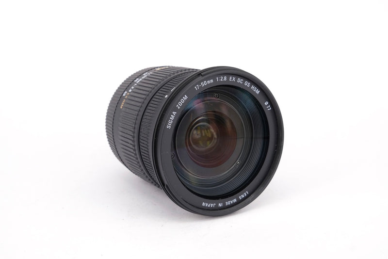 Used Sigma 17-50mm f/2.8 EX DC HSM OS Nikon Fit Lens
