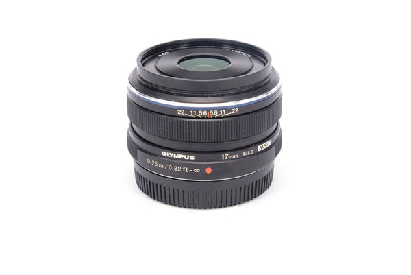 Used Olympus M.Zuiko Digital 17mm f1.8 Lens