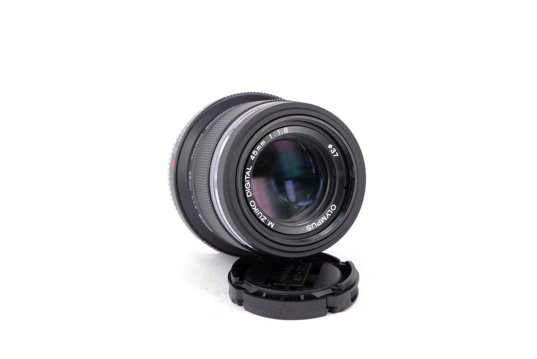 Used Olympus M.Zuiko Digital 45mm f/1.8 Lens