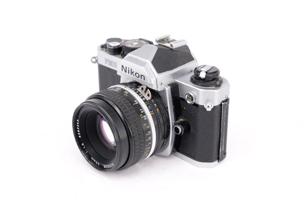 Used Nikon FM2 + 50mm f/1.8 35mm SLR Camera