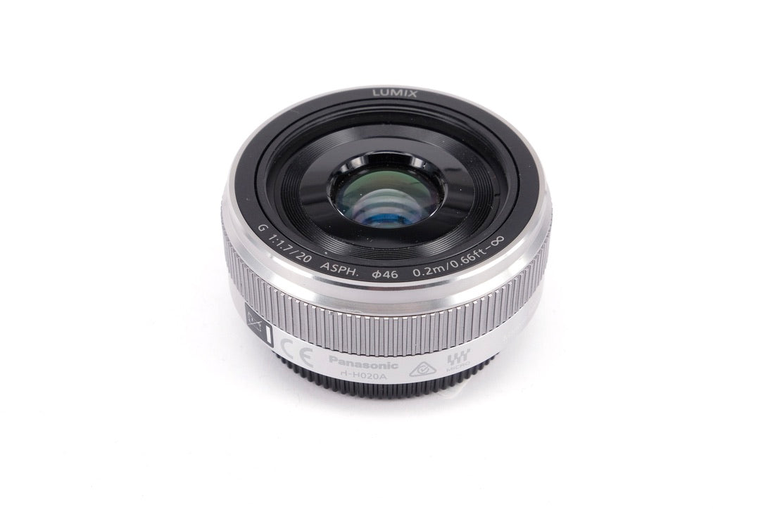 Used Panasonic Lumix 20mm f/1.7 ASPH. II Lens