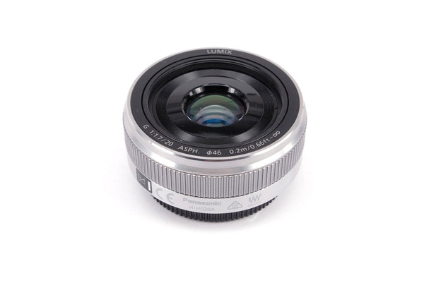 Used Panasonic Lumix 20mm f/1.7 ASPH. II Lens