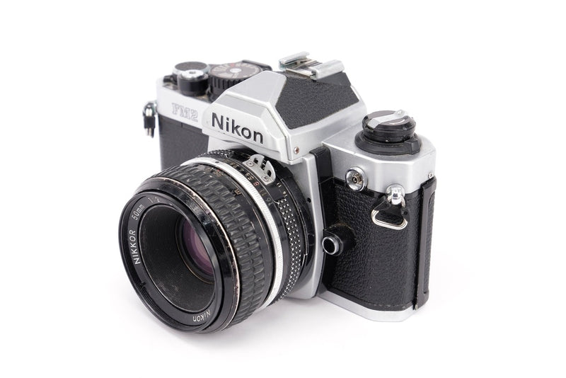 Used Nikon FM2 + 50mm f/1.8 35mm SLR Camera