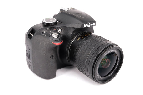 Used Nikon D3300 + AF-P 18-55mm VR Digital SLR