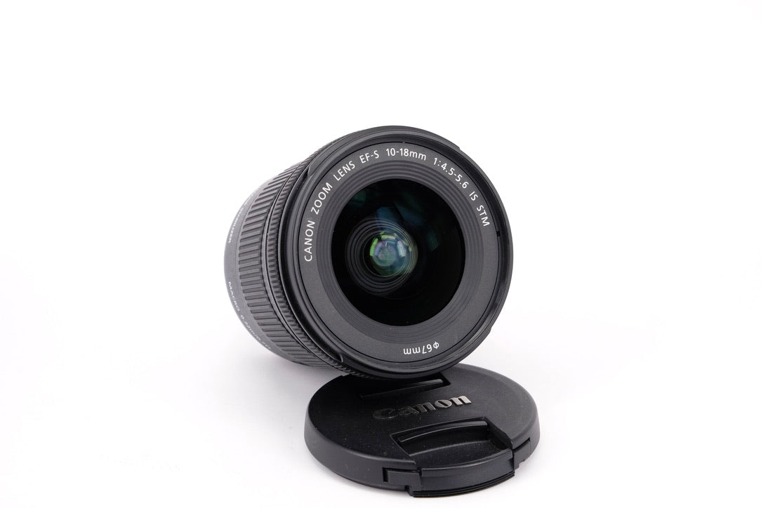 Used Canon EF-S 10-18mm f/4.5-5.6 IS STM Lens