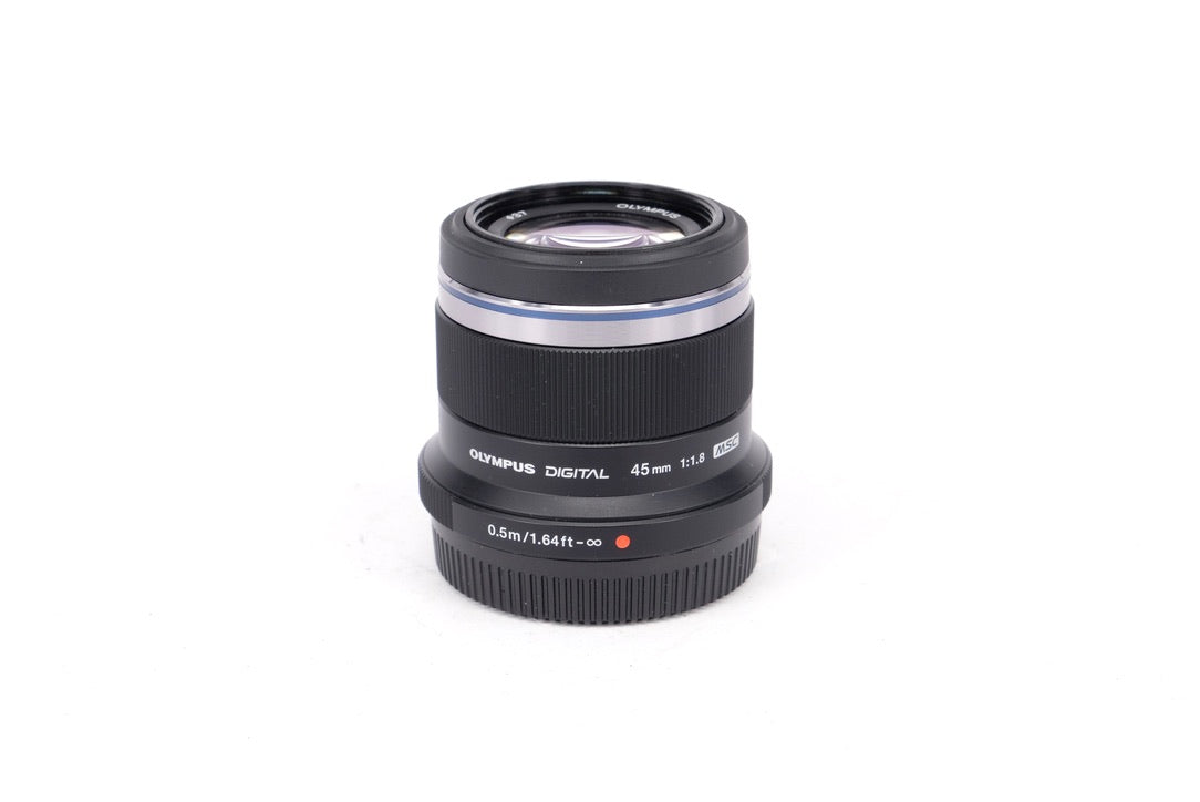 Used Olympus M.Zuiko Digital 45mm f/1.8 Lens