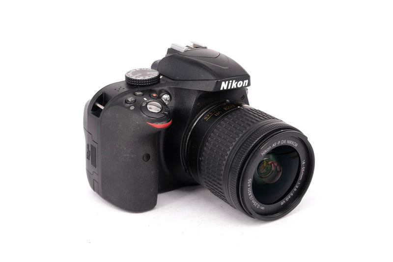 Used Nikon D3300 + AF-P 18-55mm VR Digital SLR