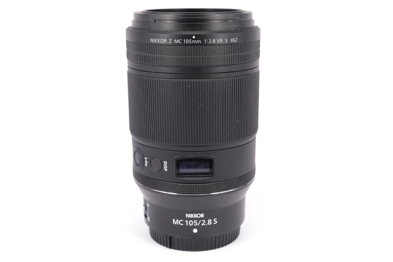 Used Nikon Z MC 105mm f/2.8 VR S Macro Lens