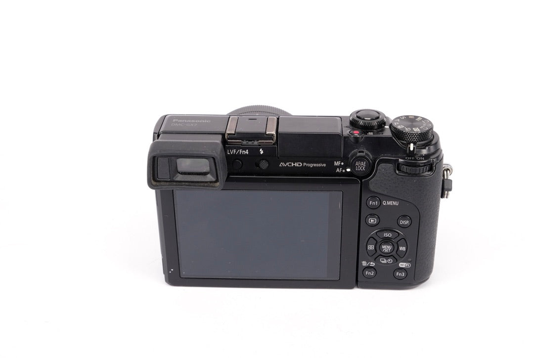 Used Panasonic Lumix GX7 Mirrorless Camera + 12-32mm Lens