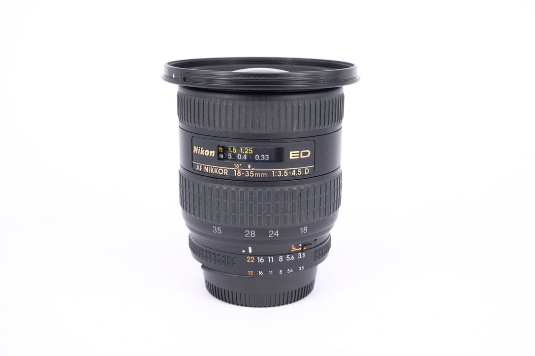 Used Nikon 18-35mm f/3.5-4.5D AF Lens