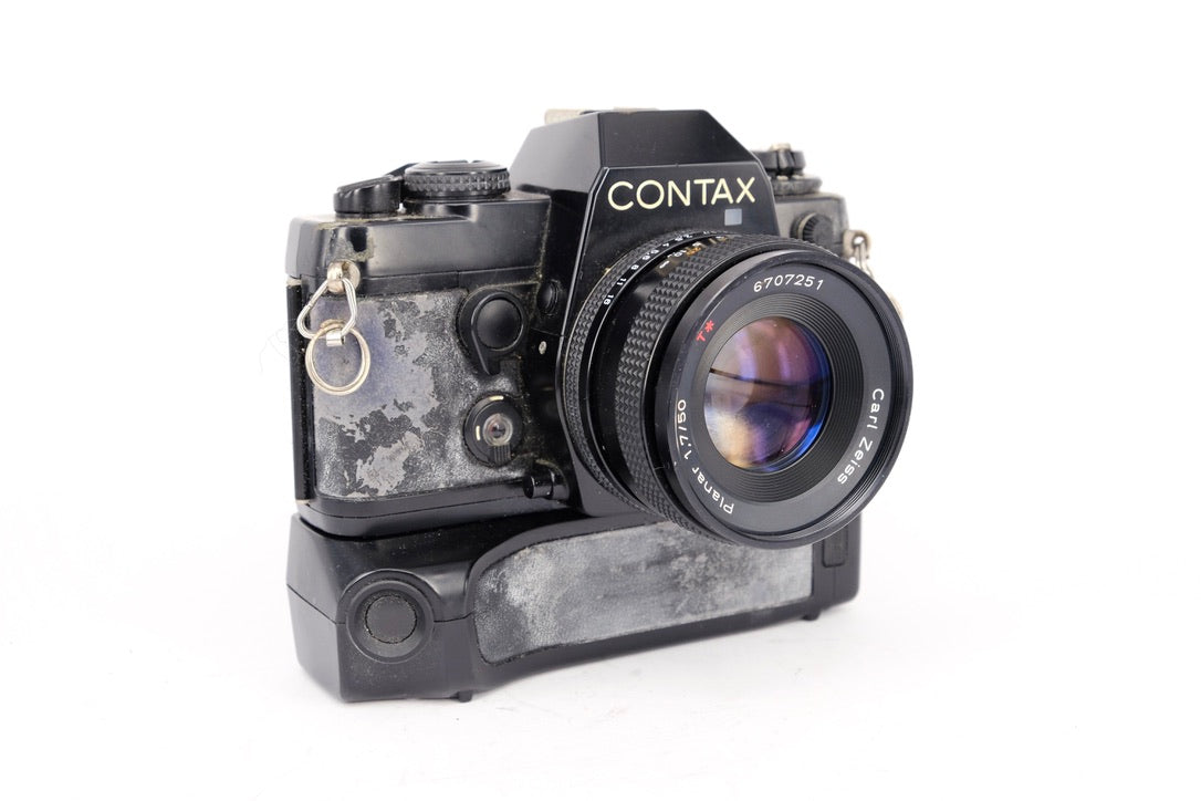 Used Contax 139 Quartz & Carl Zeiss 50mm f/1.7 35mm SLR Camera