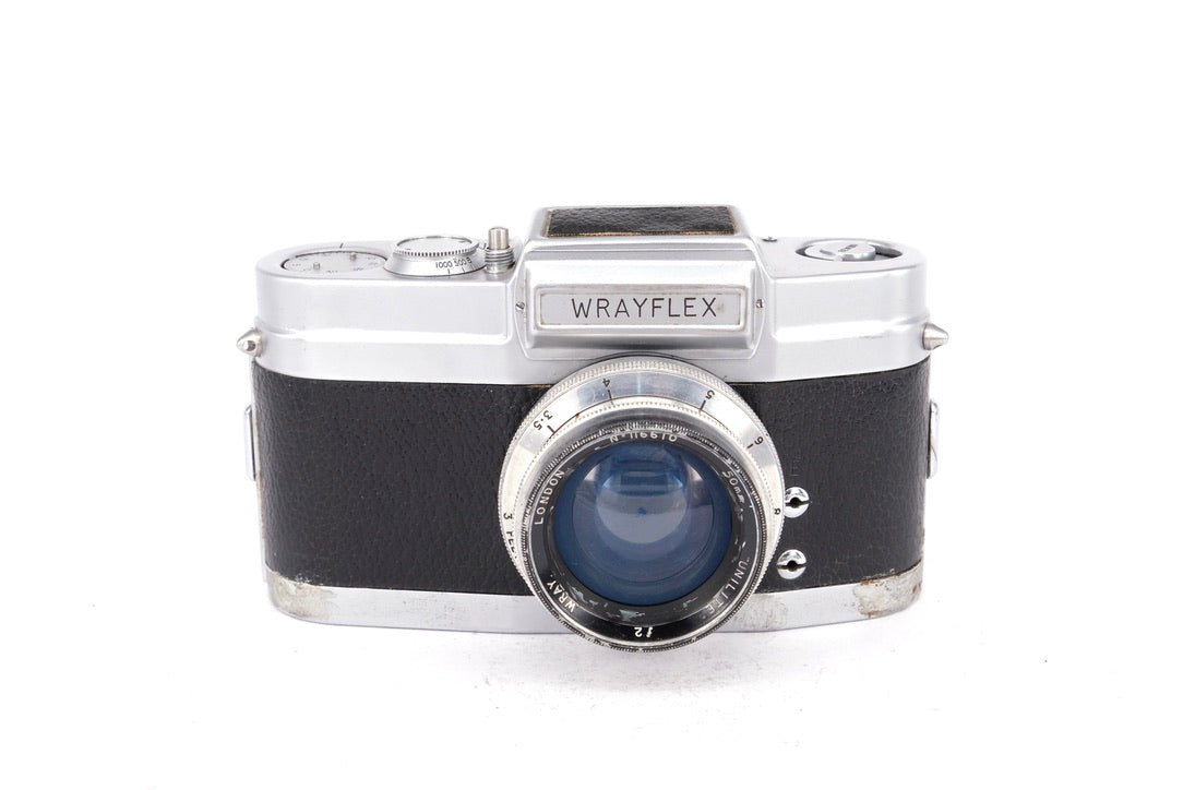 Used Wray Wrayflex I + 50mm f/2 35mm Camera