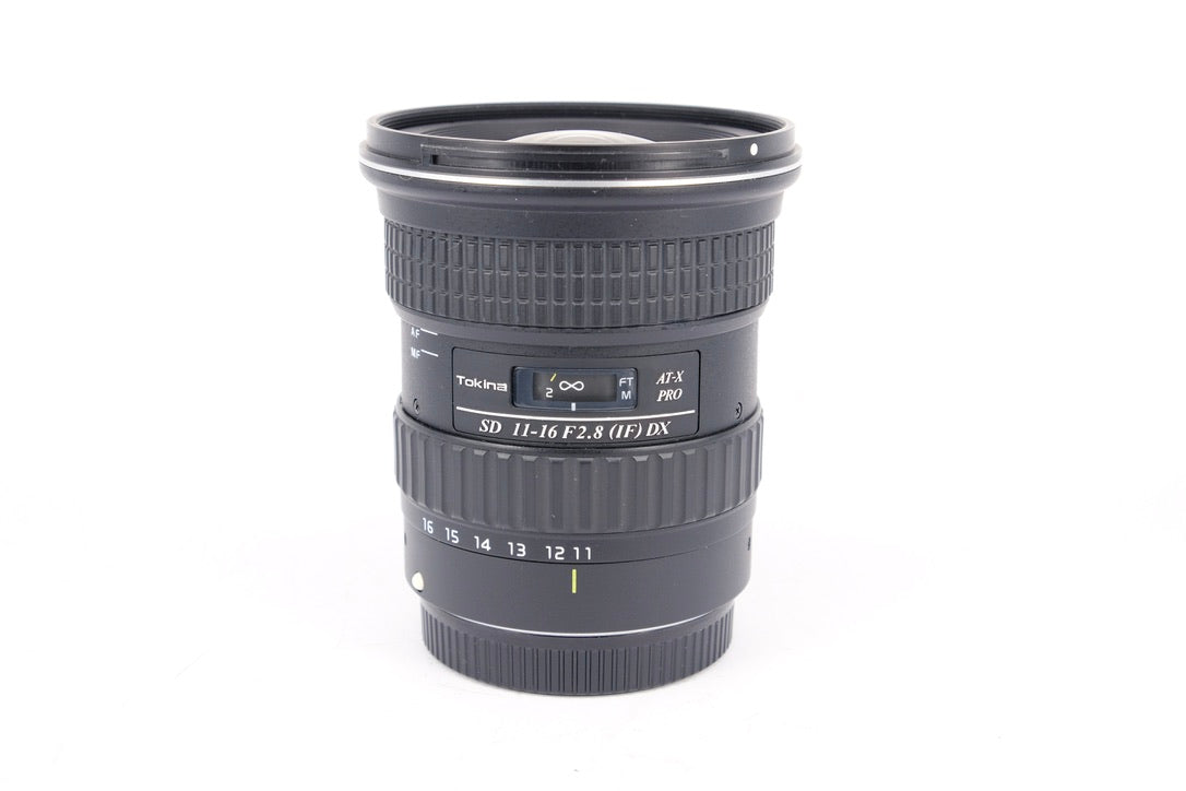 Used Tokina 11-16mm f/2.8 AT-X PRO DX - Canon Fit