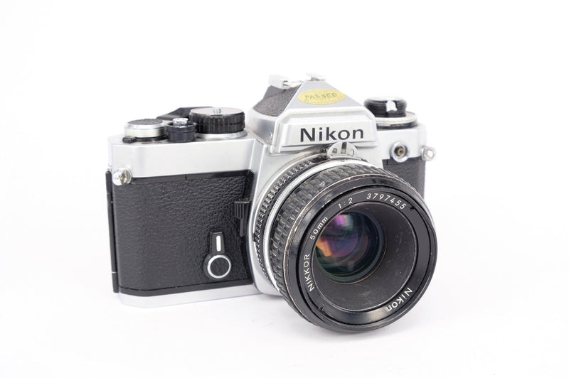 Nikon FE + 50mm f/2 35mm SLR Camera