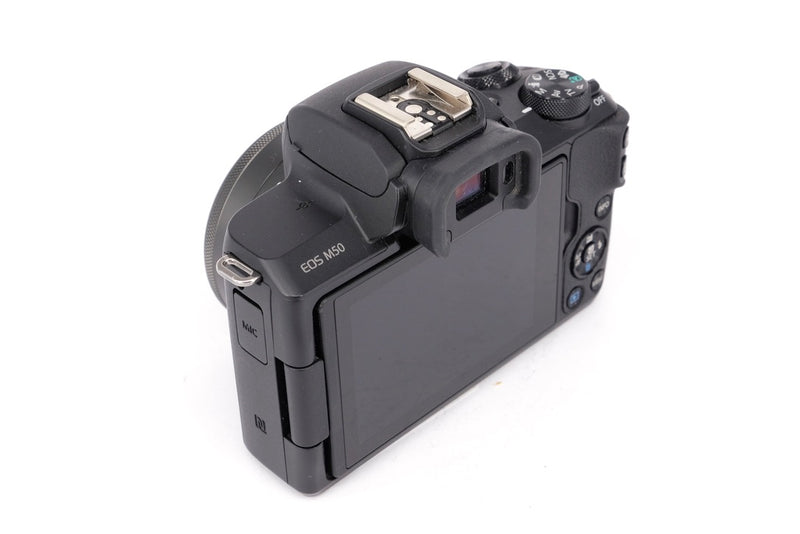 Used Canon EOS M50 Mirrorless Camera + EF-M 22mm STM Lens