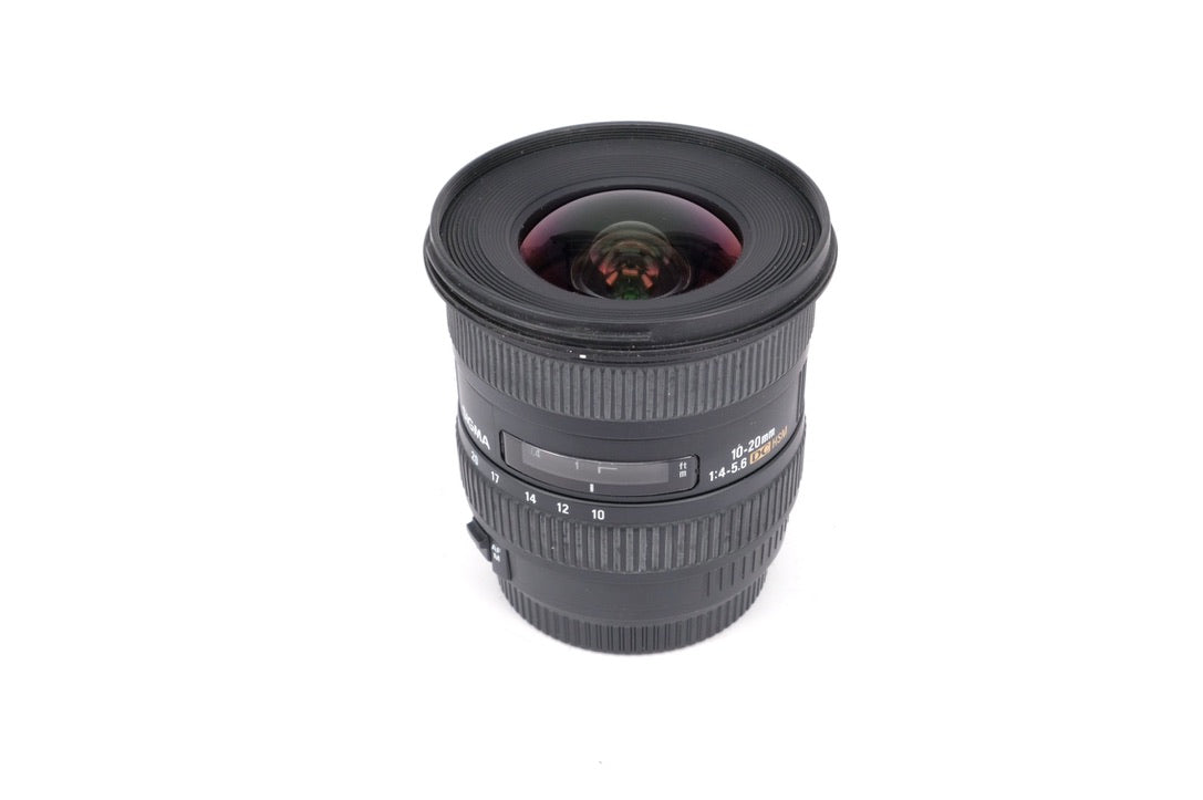 Used Sigma 10-20mm f/4‐5.6 EX DC - Canon Fit
