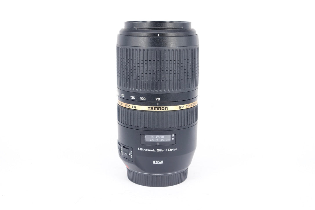 Used Tamron SP 70-300mm F/4-5.6 Di VC Canon Fit Lens