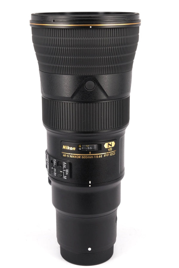 Used Nikon AF-S 500mm f/5.6E PF ED VR Lens