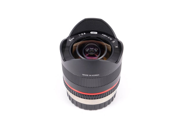 Used Samyang 8mm f/2.8 II Fisheye Lens - Fuji X Mount