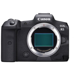 CANON EOS R5 MIRRORLESS DIGITAL CAMERA BODY - front view