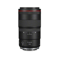 Canon RF 100mm F2.8L MACRO IS USM Lens upright view