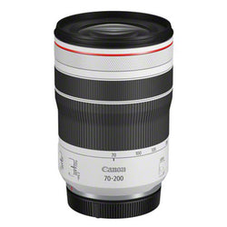 Canon RF 70-200mm F4L IS USM lens upright view