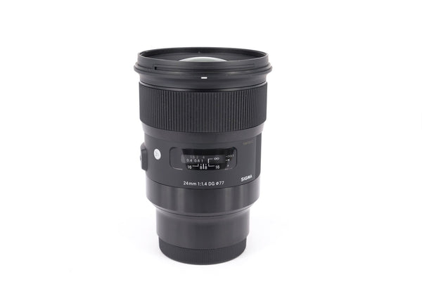 Used Sigma 24mm f/1.4 DG HSM Art Lens - Sony FE