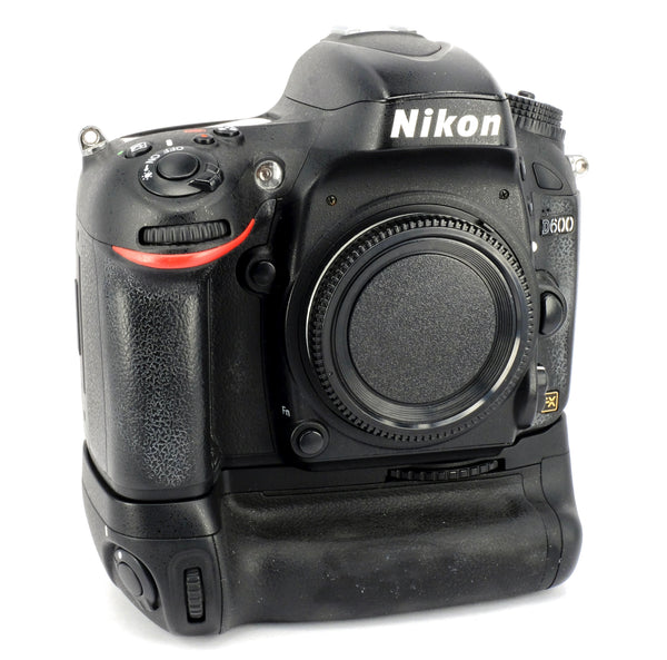 Used Nikon D600 Digital SLR Camera Body & MB-D14 Grip